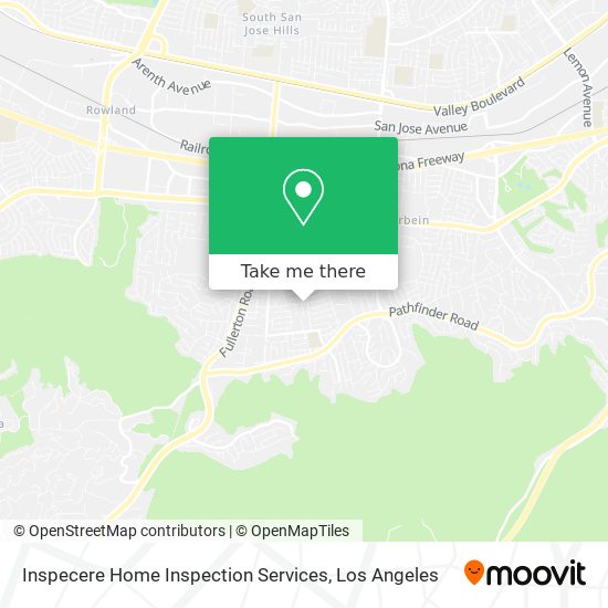 Mapa de Inspecere Home Inspection Services