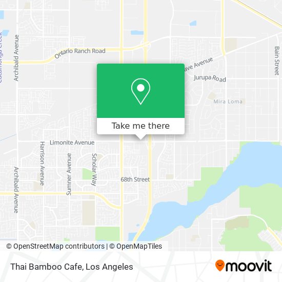 Mapa de Thai Bamboo Cafe