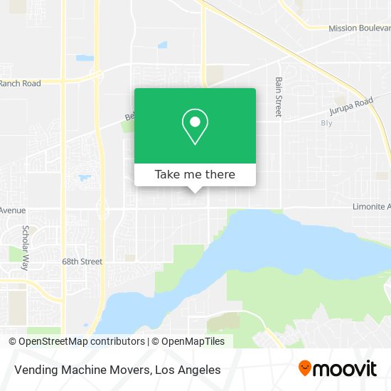 Mapa de Vending Machine Movers