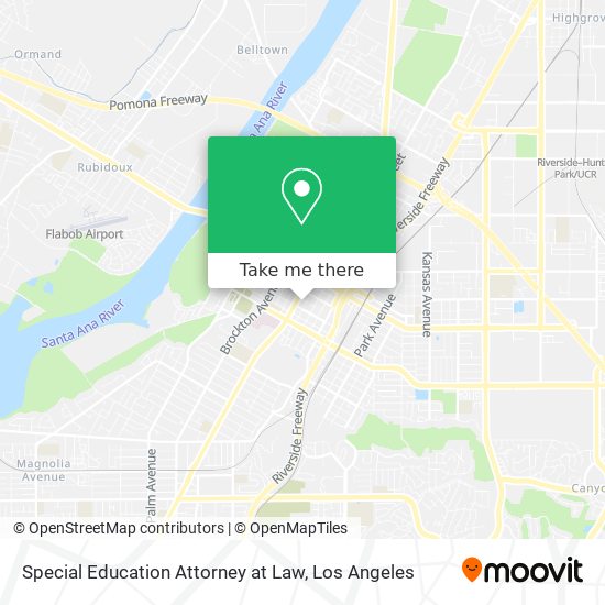 Mapa de Special Education Attorney at Law