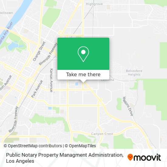 Public Notary Property Managment Administration map