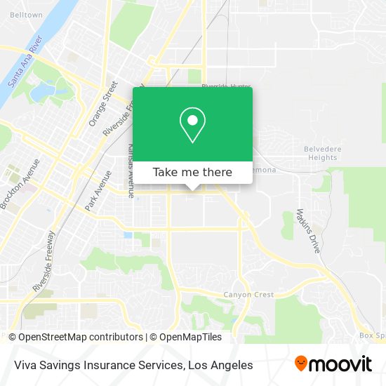 Viva Savings Insurance Services map