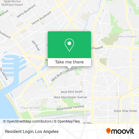 Resident Login map