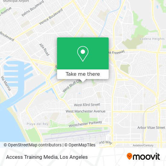 Access Training Media map