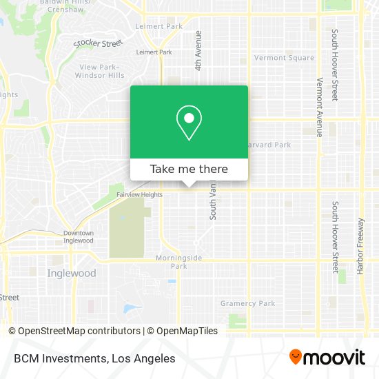 Mapa de BCM Investments
