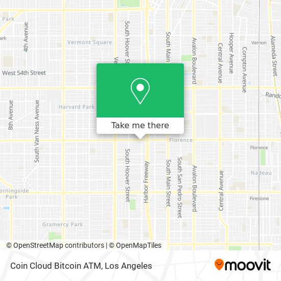 Coin Cloud Bitcoin ATM map