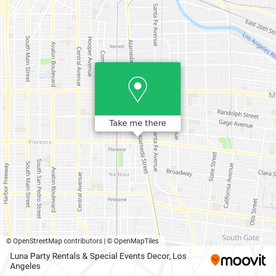 Luna Party Rentals & Special Events Decor map