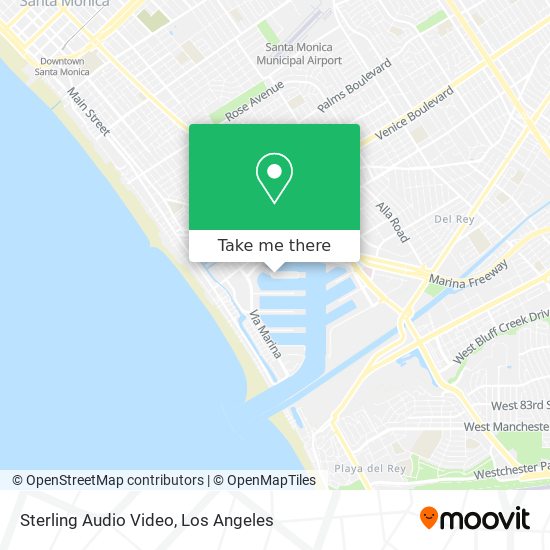 Sterling Audio Video map