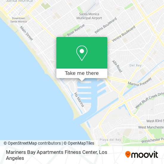 Mariners Bay Apartments Fitness Center map