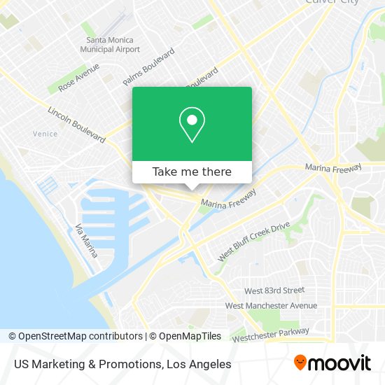 US Marketing & Promotions map