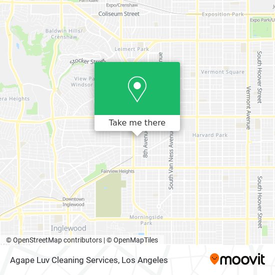 Mapa de Agape Luv Cleaning Services