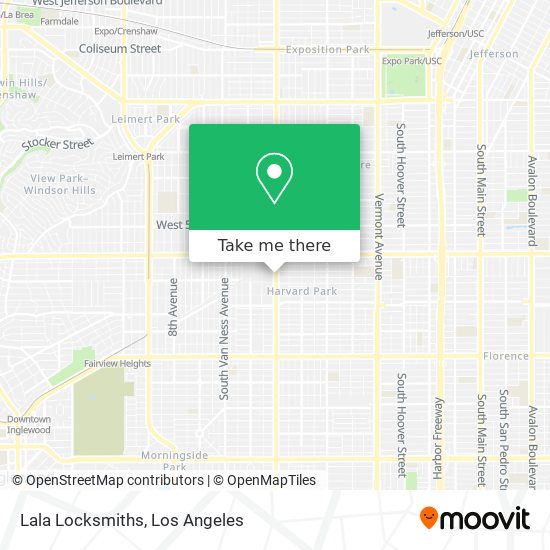 Lala Locksmiths map