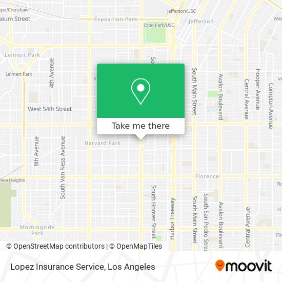 Mapa de Lopez Insurance Service