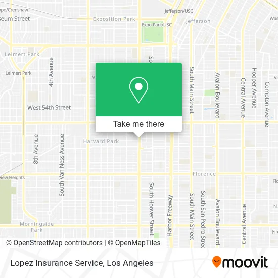 Lopez Insurance Service map