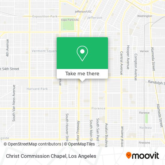 Christ Commission Chapel map