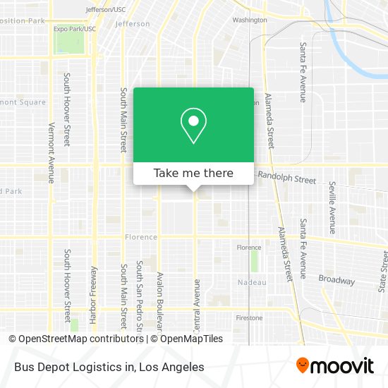 Bus Depot Logistics in map