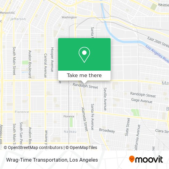 Wrag-Time Transportation map