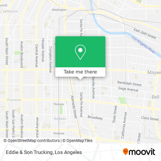 Eddie & Son Trucking map