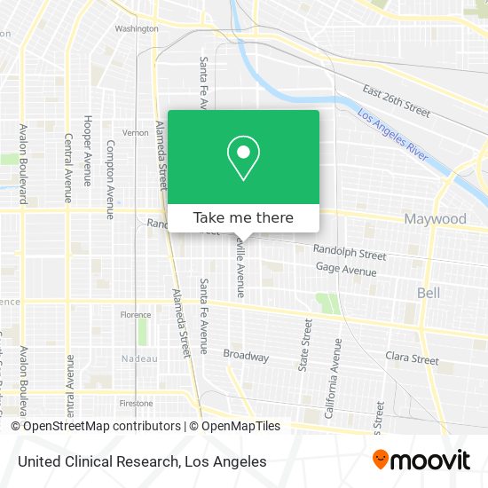 United Clinical Research map