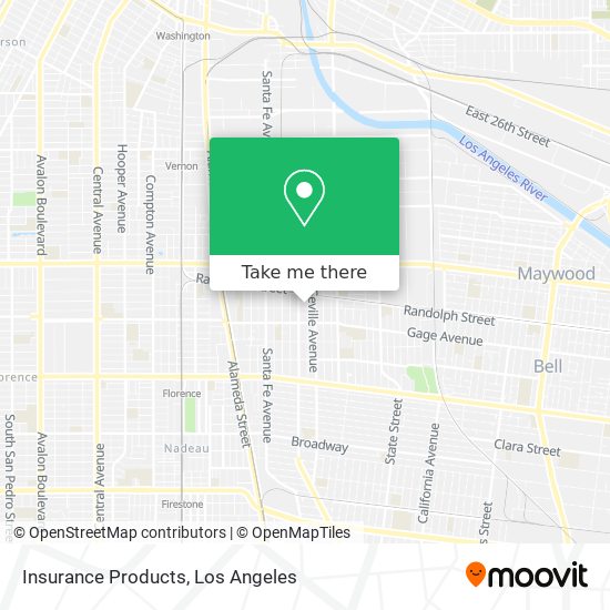 Insurance Products map