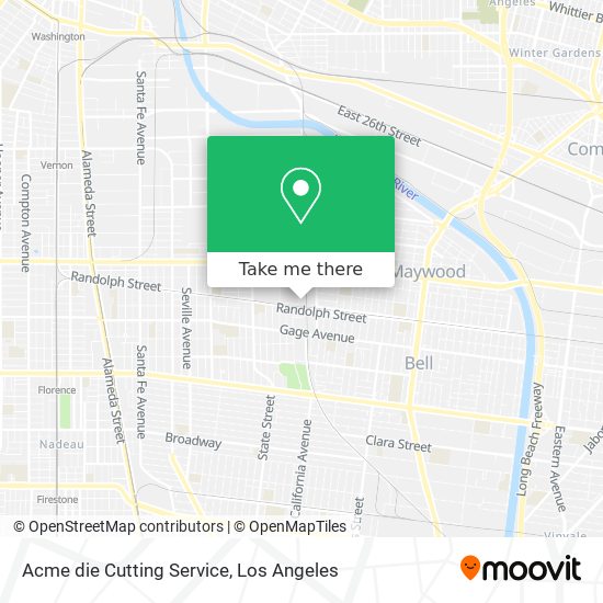 Acme die Cutting Service map