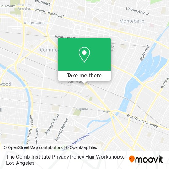Mapa de The Comb Institute Privacy Policy Hair Workshops