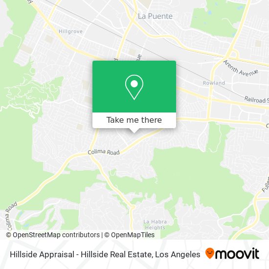 Hillside Appraisal - Hillside Real Estate map