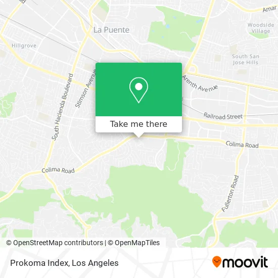 Mapa de Prokoma Index