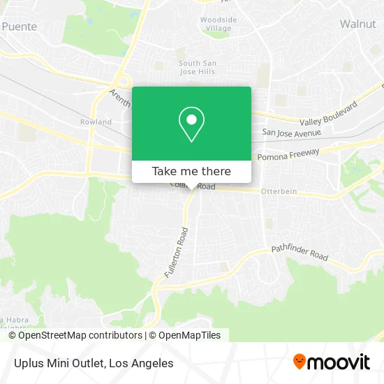 Mapa de Uplus Mini Outlet
