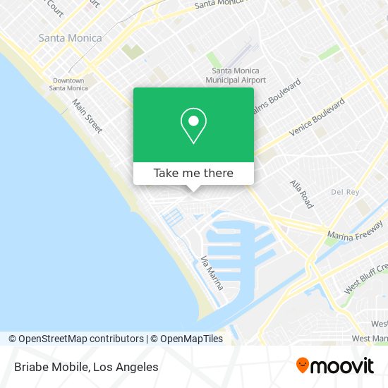 Briabe Mobile map