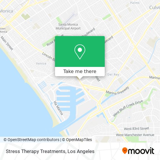 Stress Therapy Treatments map