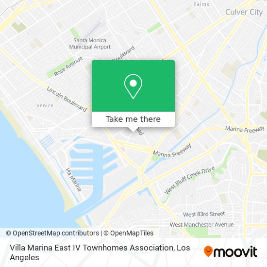 Mapa de Villa Marina East IV Townhomes Association