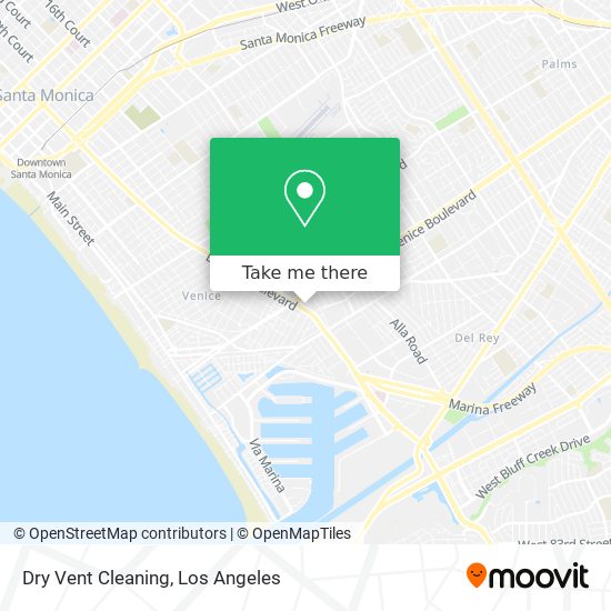 Dry Vent Cleaning map