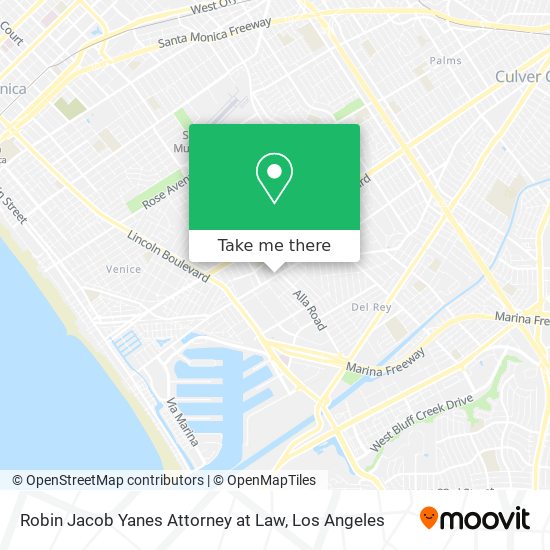 Mapa de Robin Jacob Yanes Attorney at Law