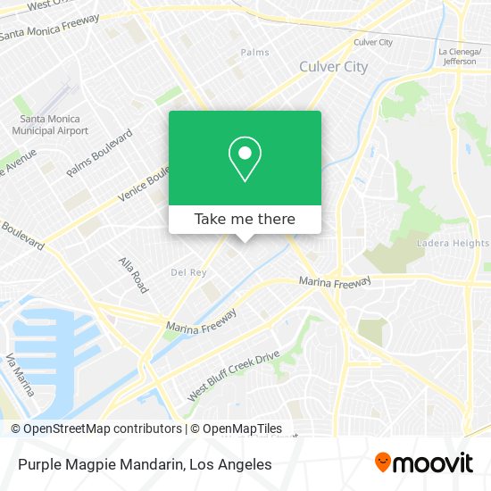 Purple Magpie Mandarin map