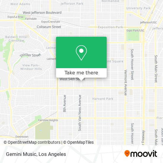Gemini Music map