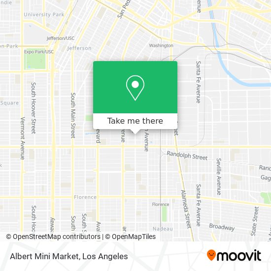 Albert Mini Market map