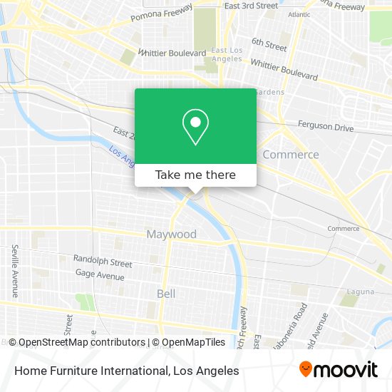 Home Furniture International map