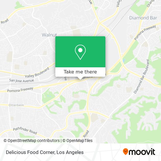 Delicious Food Corner map