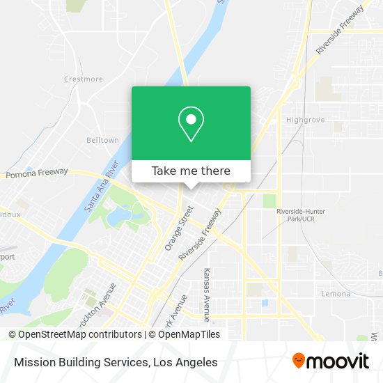 Mission Building Services map