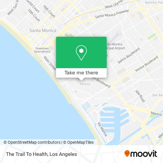 The Trail To Health map