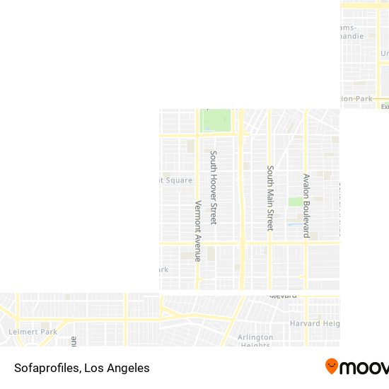 Mapa de Sofaprofiles