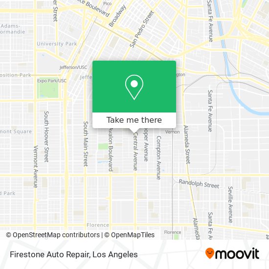 Firestone Auto Repair map