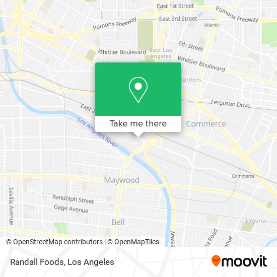 Randall Foods map