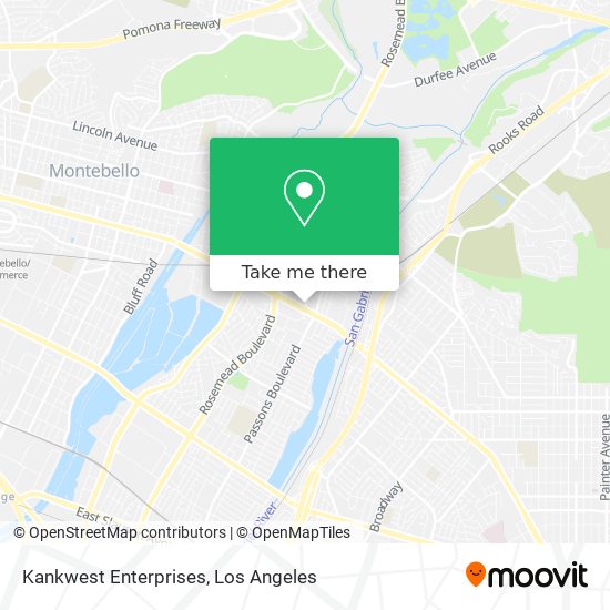 Kankwest Enterprises map