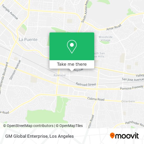 GM Global Enterprise map