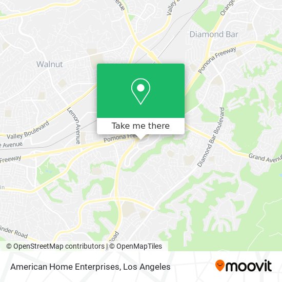 Mapa de American Home Enterprises