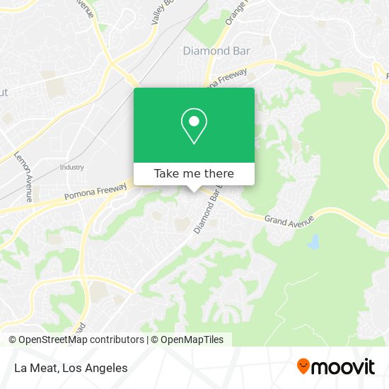 La Meat map