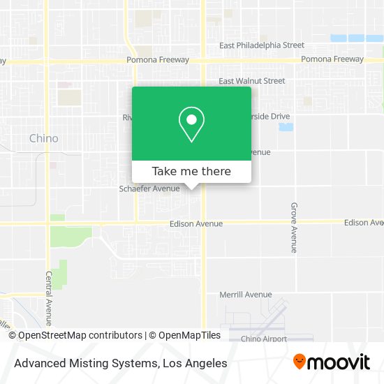 Advanced Misting Systems map