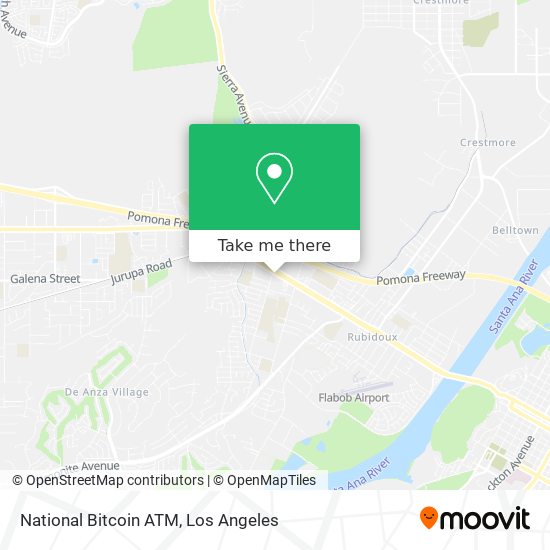 Mapa de National Bitcoin ATM